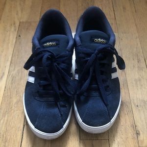 Adidas Gazelle’s, navy suede, barely worn.